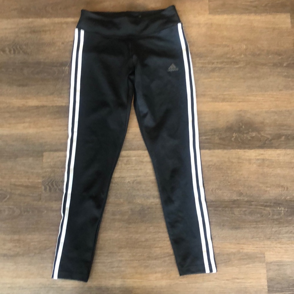 NWOT Adidas climalite 3 stripe 25” legging Small